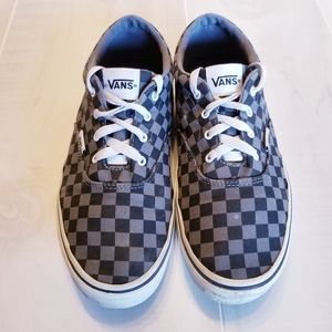 Vans Checkered Boys Shoes Size 7